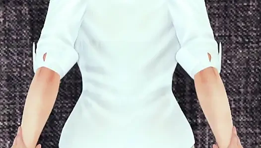 Cha Hae-in tek başına tetkik yaparken oral seks yapıyor