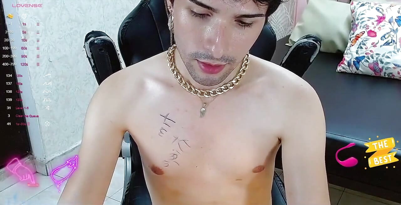 Young Twink Uncut Masturbating