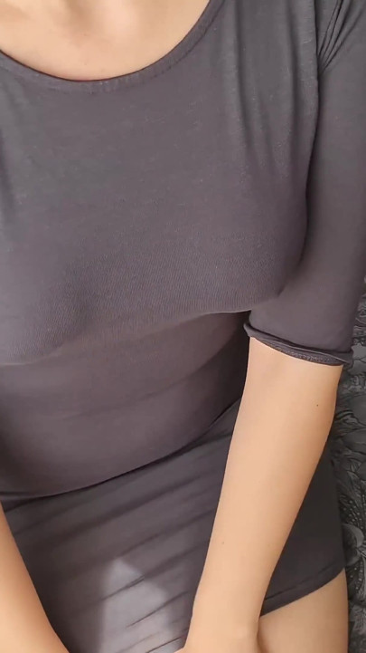 Passionate Handjob and Blowjob with Cum on My Hot Dress! POV!