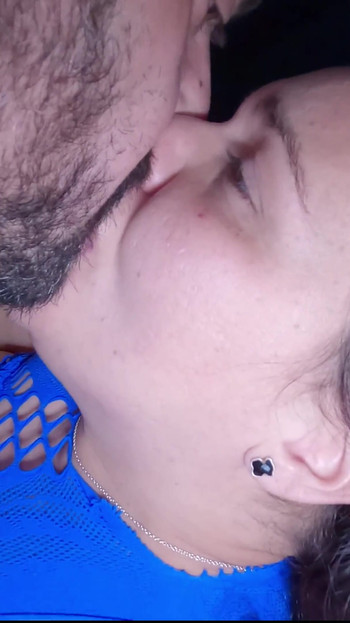Powerful moment from "My Wife Surprises Me with New Lingerie and We End up Fucking on the Couch. Homemade Amateur"