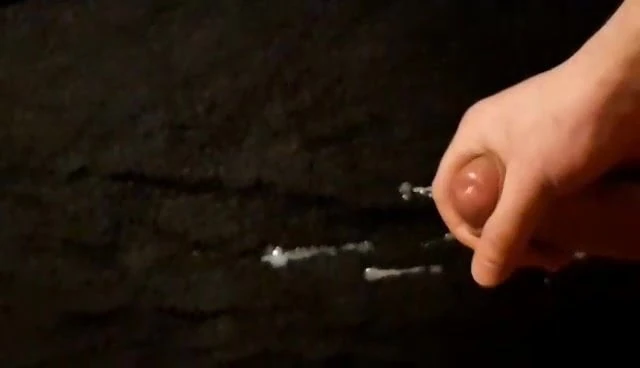 Another huge load of cum for me in slo mo