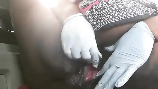 Masturbating with Dildo in My Car