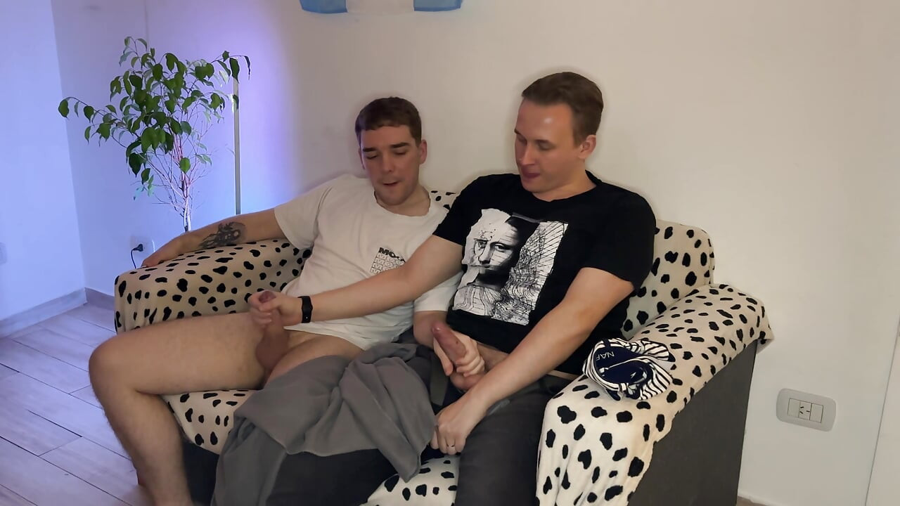 Horny Teen Jerking off to Seduce Step-bro Into Hard Rough Sex