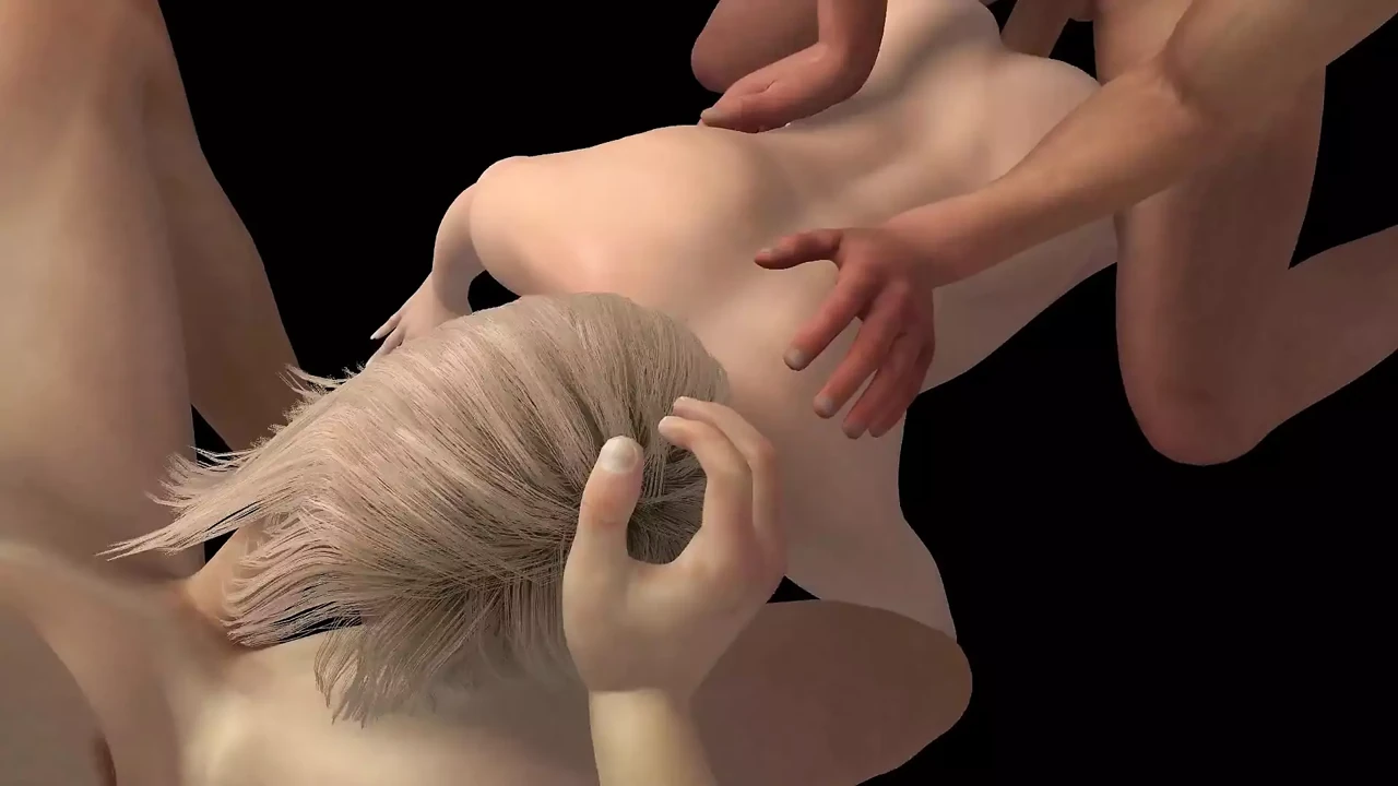 Blonde Chick Takes it from Both Ends - 3D Porn Short Clip