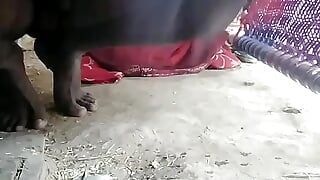 Chico del pueblo indio en selfie, video de sexo