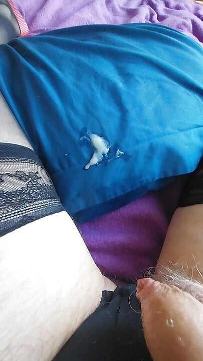 Proud Sissy Clit Cumshot