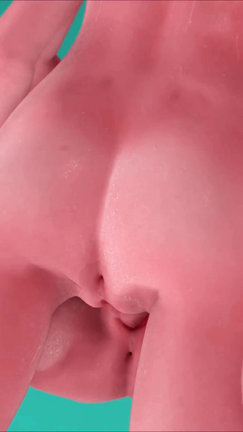 Jaw-dropping moment from "Blondes and psychedelic sex (Part 6) Remastered - Animation"