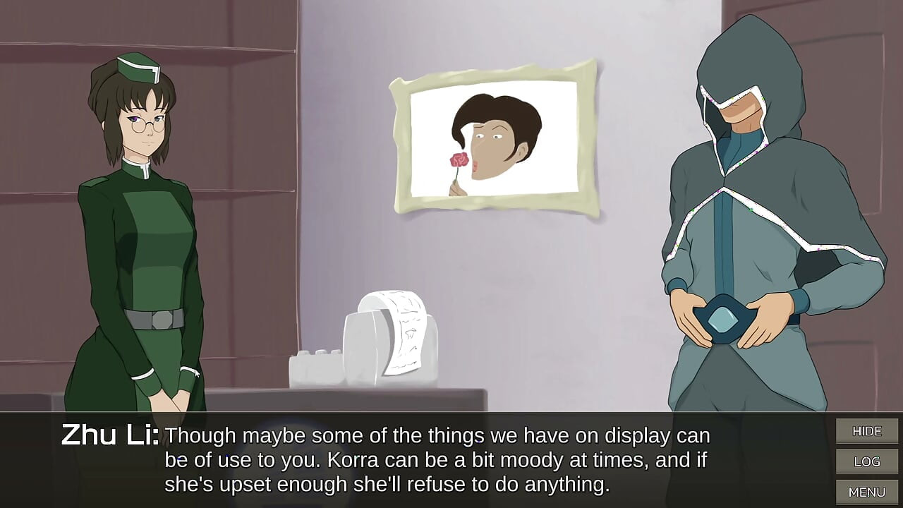 Korra's new Model job - Cummy Bender part 1