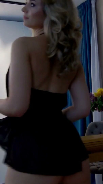 HelenWaldorf in Black Lingerie Seductive, Stunning, and Ready to Play | Clip 3
