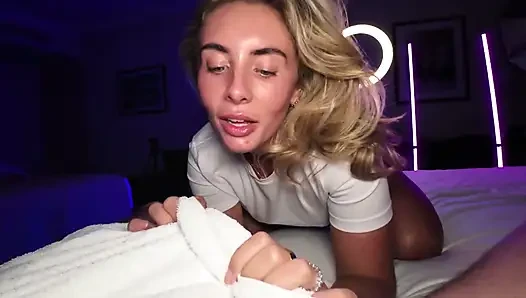 Bonnie Blue Piss and Cum Swallow Slut