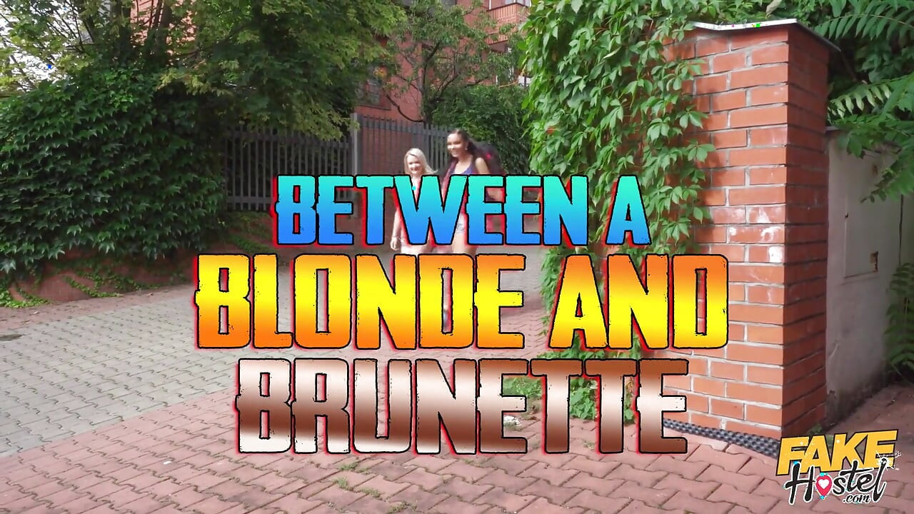 Antara blonde dan si rambut coklat
