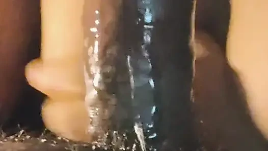 Deep throat blowjob with cum shot ..