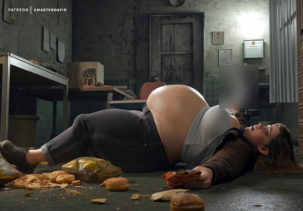 Feeding the Fear - 3D Belly Expansion Animation