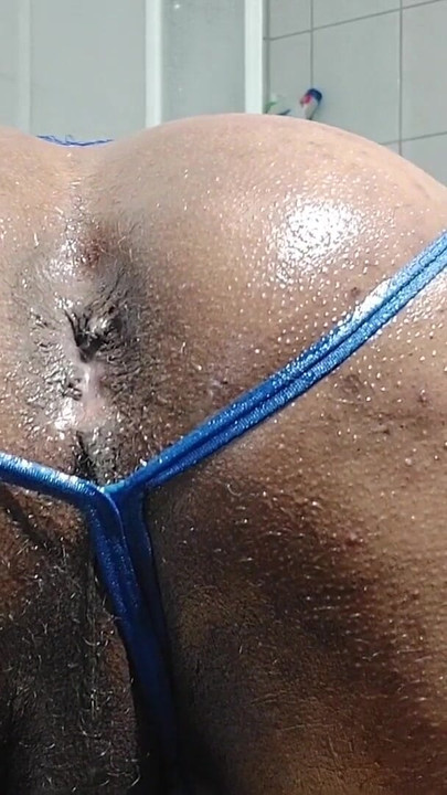 Thrilling moment from "Oiled I fuck my slutty ass part 2"