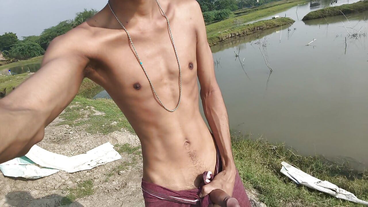 I'm walking with my long penis out