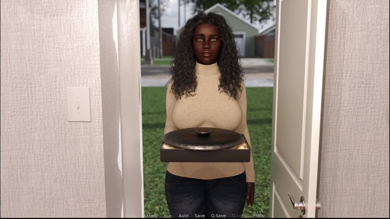 Bagning med chokolade 1 Flyttet til en by med masser af BBW