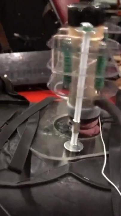 Latex Vac Bag & Electro Venus 2000 Milking in The Dungeon of Lady Diva Cane | Clip 1