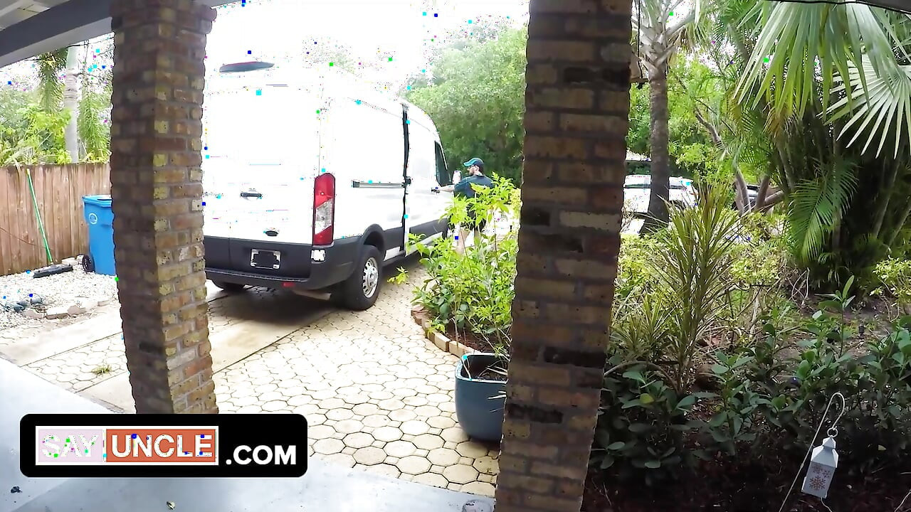 Derek Catches Jace Stroking Outdoors and Delivers a Raw Fuck Instead
