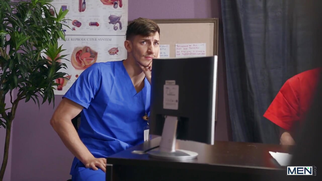 Intensivmen - Nurse Michael Jackman Is Exhausted From a Long Day but Will Still Fuck Some Ass