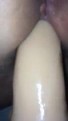 Stuffed with dildo
