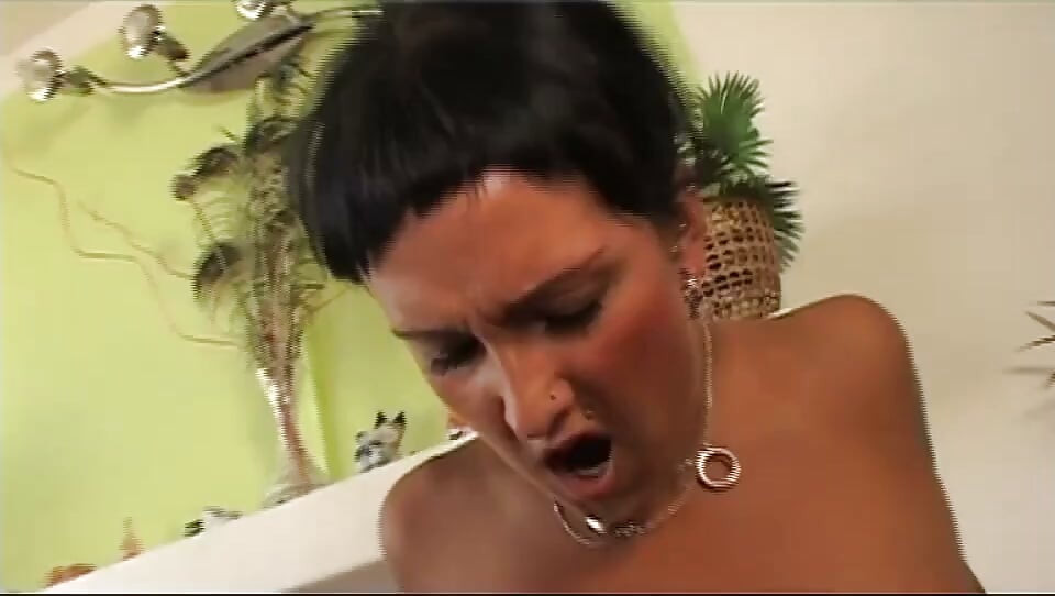 Sexy blonde pussy fucking on the road