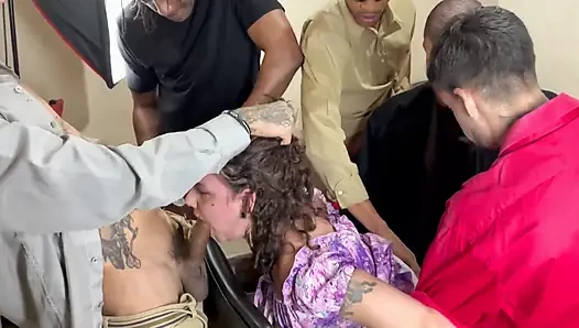 6 Gifted Ones Fucking These 2 Naughties, a Lot of DP and Anal