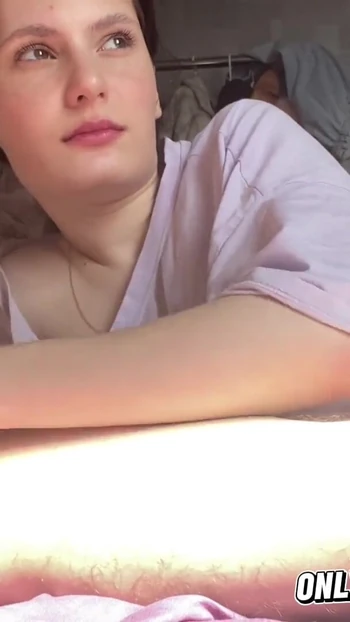 Stunning moment from "Stepsis Tried to Prank Me, So I Punished Her and Fucked Her in the Mouth"