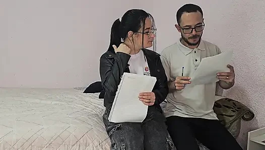 Öğrenci profesörle... Final Sınıfı için