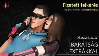 Friendship with extras - Erotic audio in Hungarian