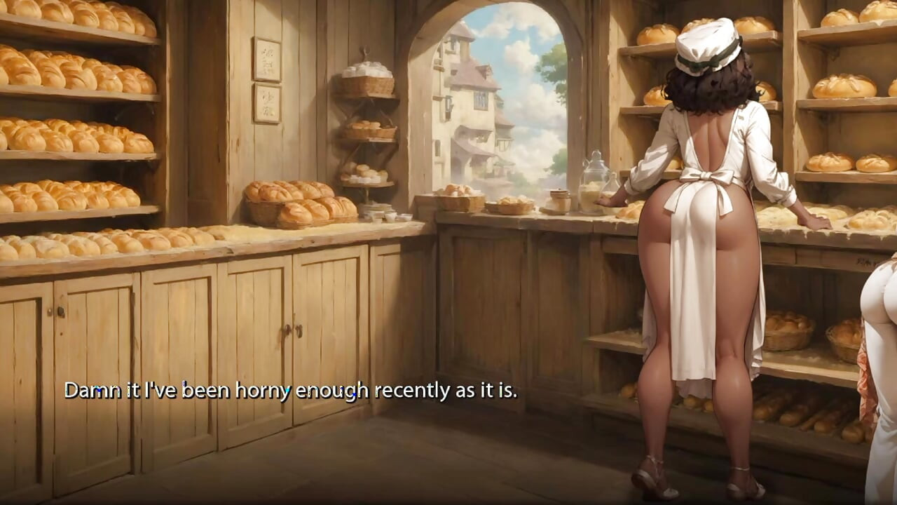 Fuck Beautiful Woman in the bakery shop