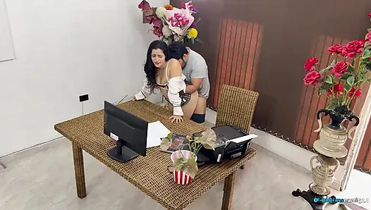 My wife watches me and watched me fuck my secretary in the office!