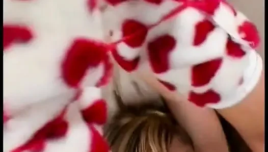 Two cute babes suck cock and use toys in their ass