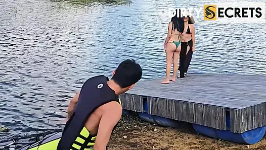 THE LIFEGUARD FUCKS MY STEPDAUGHTER IN THE ASS AFTER SAVING HER