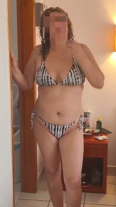 We come back from the beach and stepmom puts her huge dildo, I want to fuck her and I cum in her pussy | Clip 1