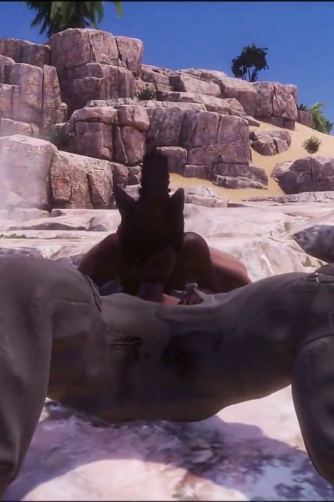 Wild Life. Ebony girl gets destroyed by big monster cock