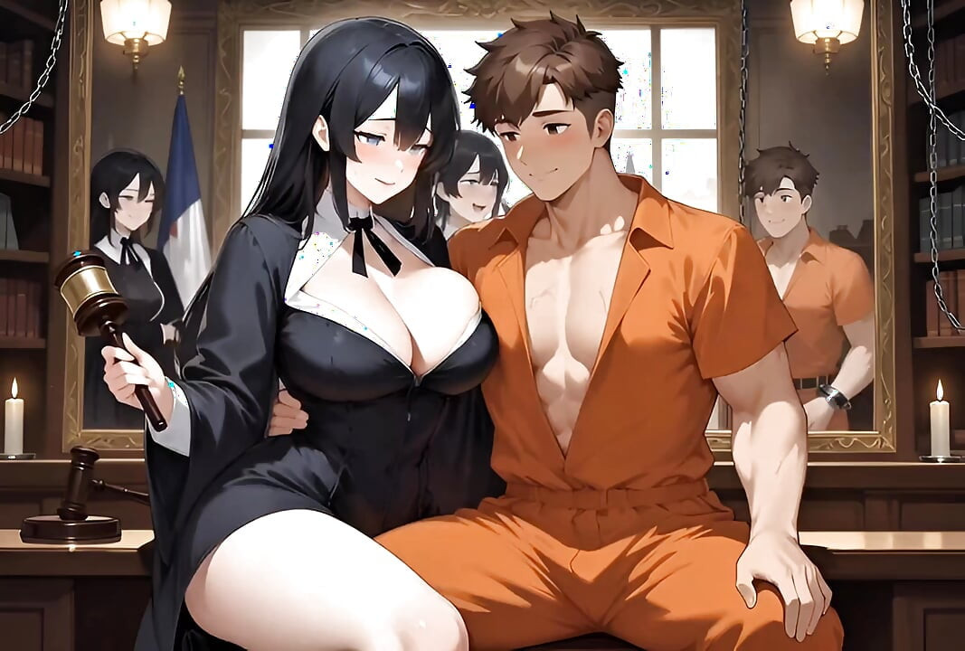 Hot Judge Sentences Handsome Guys to Life of Passionate Dungeon Creampie Luxury Fantasy