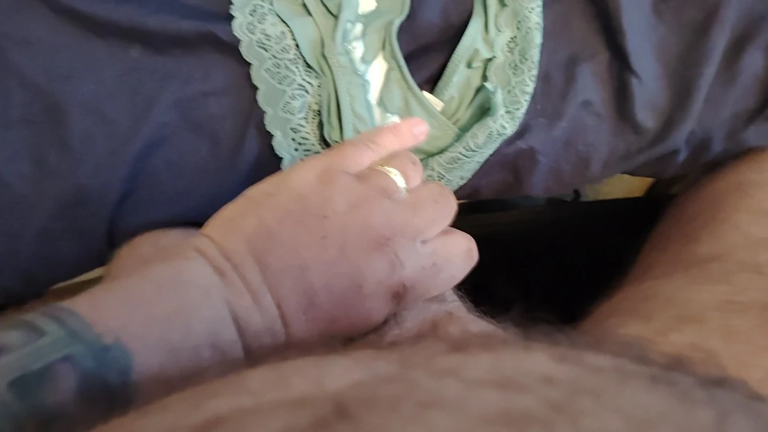 Cum on panty cum