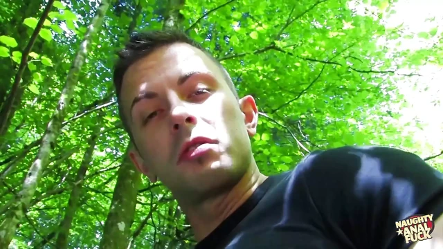 Meeting a Sexy Brunette in the Forest Makes the Guy Motivated for Outdoor Anal Sex