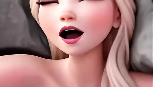 Elsa pov tiba-tiba bangun dan pengen dientot pagi-pagi sama kamu