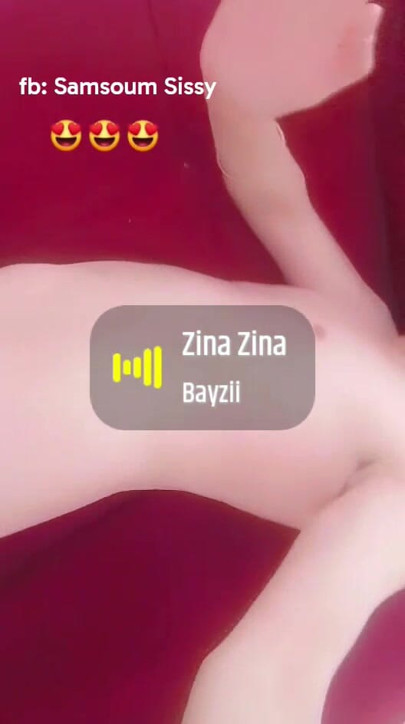 An Algerian effeminate more beautiful than the girl shows off his beautiful body