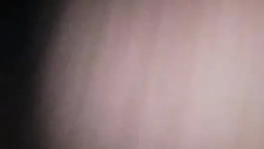 Closeup wanita India sama pria kulit hitam besar
