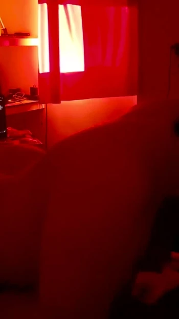 Thrilling moment from "Hot Cowgirl and Doggystyle action in the red room!"