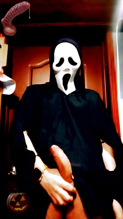 SCREAM A LOVE STORY A dominant guy with a Ghostface mask and a huge cock breaks into your home on Halloween night to ejaculate