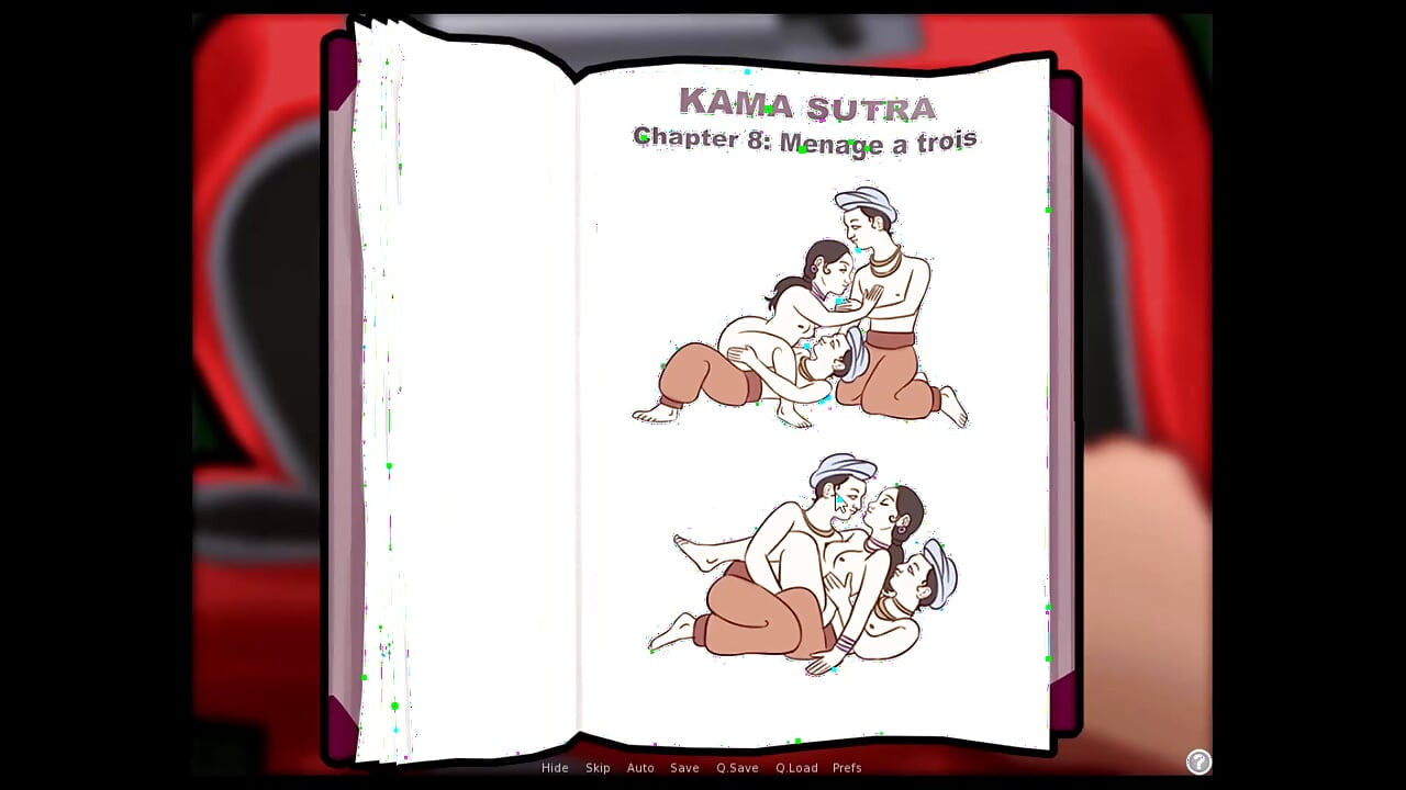 Summertime saga - 요하네스 따먹기 오데트... 숙녀와 요하네스는 보텔을 스핀 연주했다.