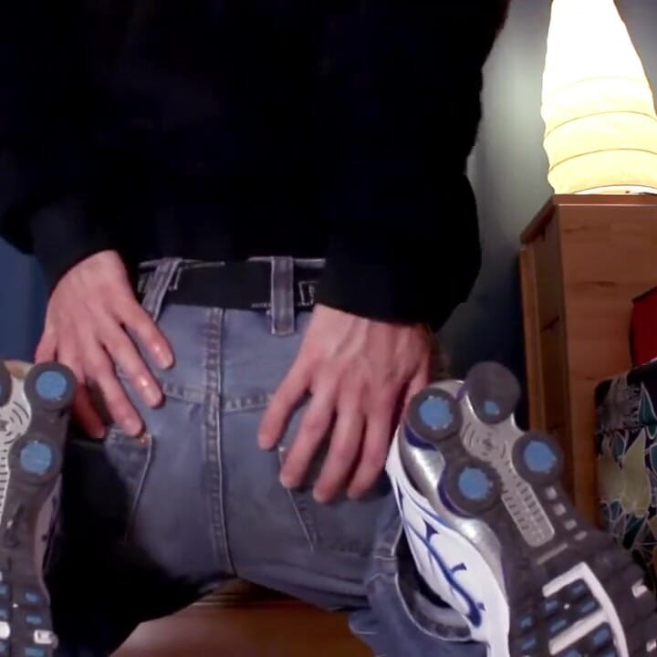 Chav puši i jaše veliki dildo - Picaldi, Shox