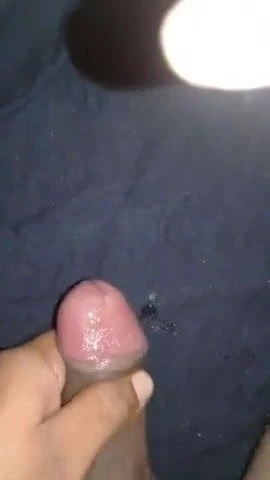 Cum on cloth