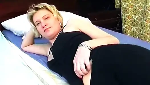 Blonde Spreads Wet Pussy While Brunette Joins Hardcore Play