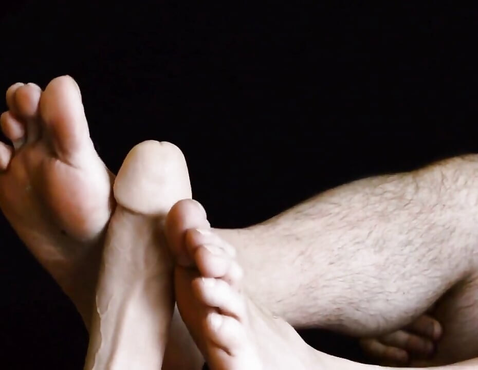 Foot Job Quente com Dirty Talk