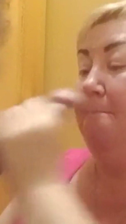 a neighbor came to visit and sucks my dick I get cum in my mouth | Clip 1
