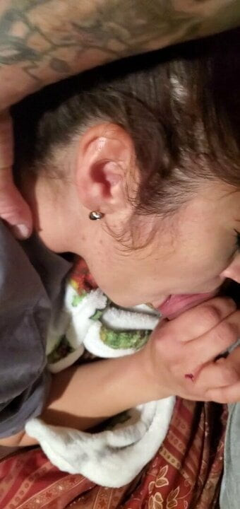 My girlfriend giving me head...red head bigdick